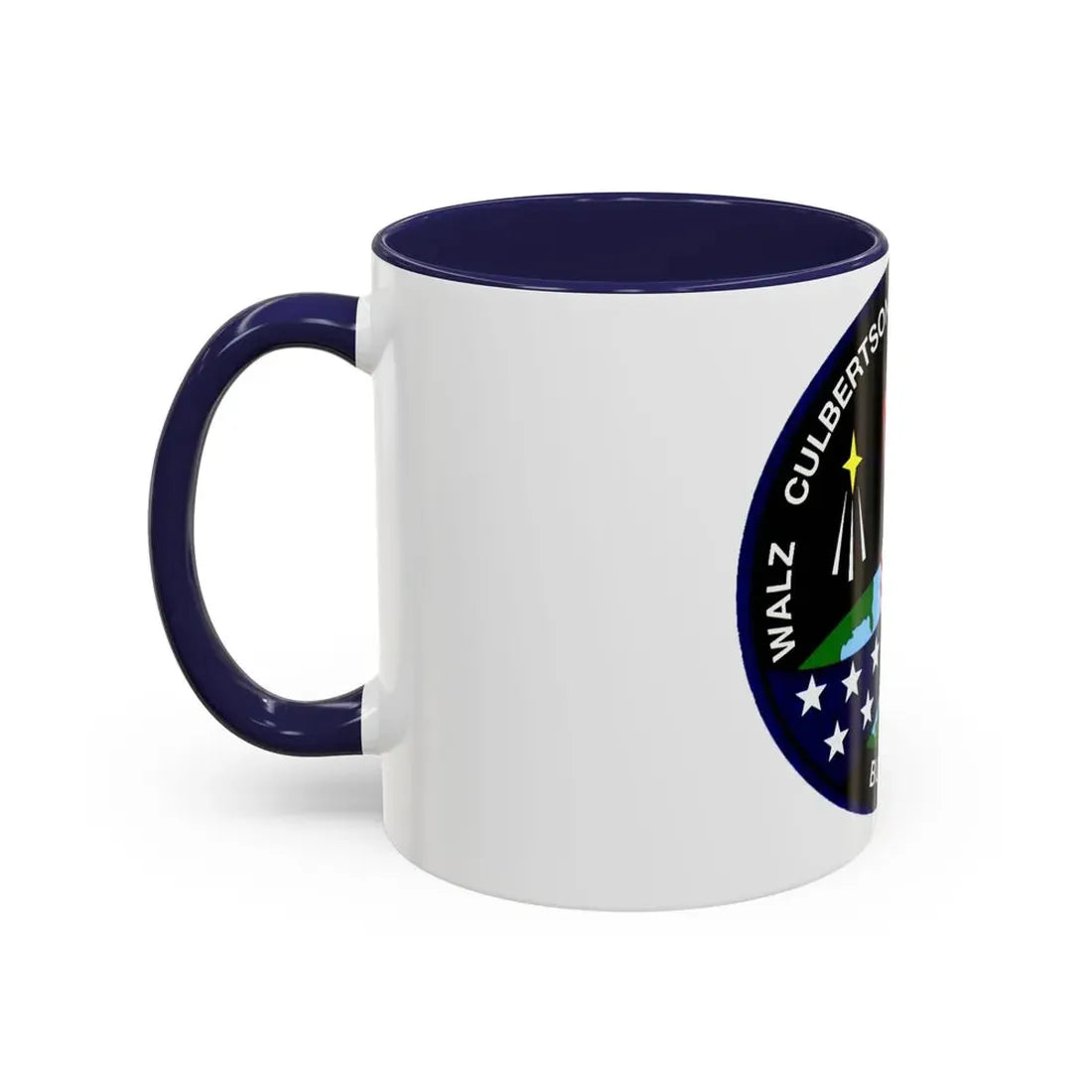 STS 51 (NASA) Accent Coffee Mug - Go Mug Yourself
