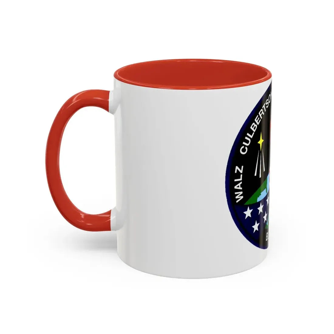 STS 51 (NASA) Accent Coffee Mug - Go Mug Yourself