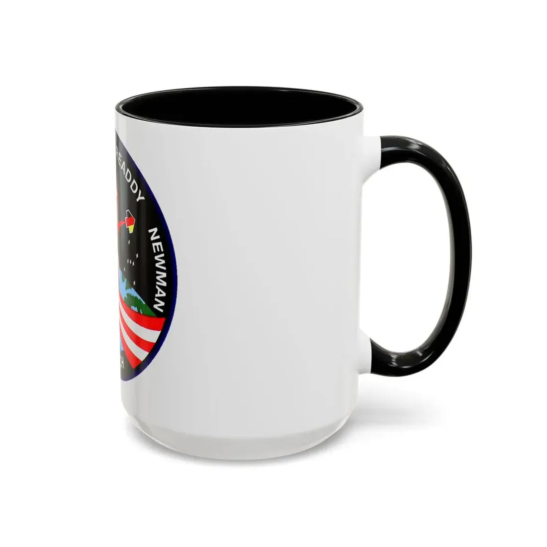 STS 51 (NASA) Accent Coffee Mug - Go Mug Yourself