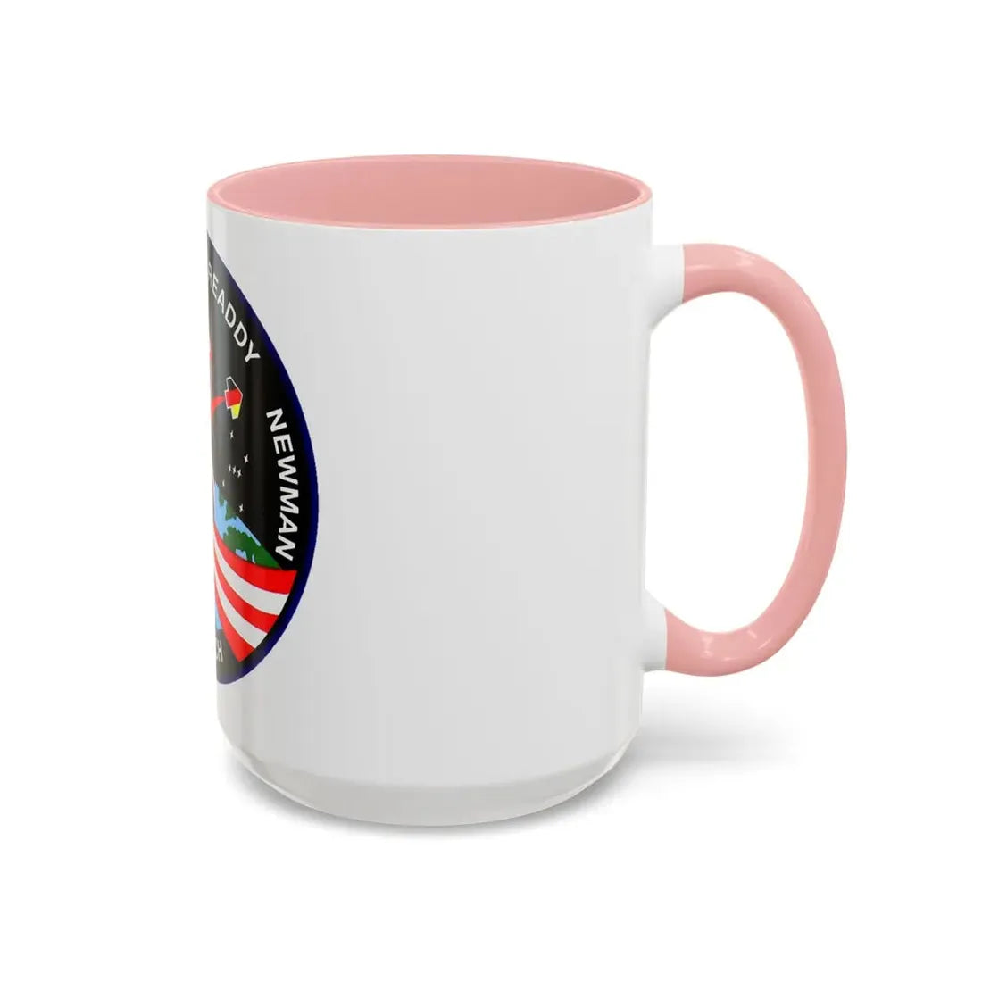 STS 51 (NASA) Accent Coffee Mug - Go Mug Yourself