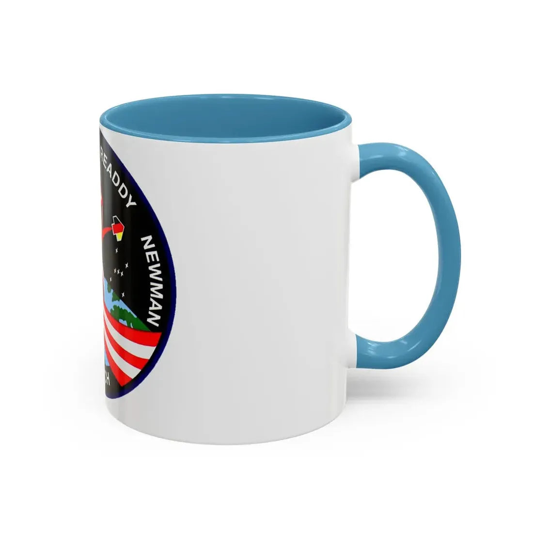STS 51 (NASA) Accent Coffee Mug - Go Mug Yourself