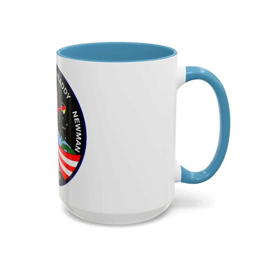 STS 51 (NASA) Accent Coffee Mug - Go Mug Yourself