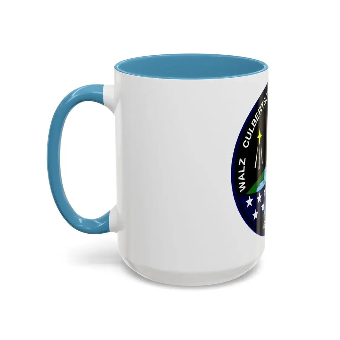 STS 51 (NASA) Accent Coffee Mug - Go Mug Yourself