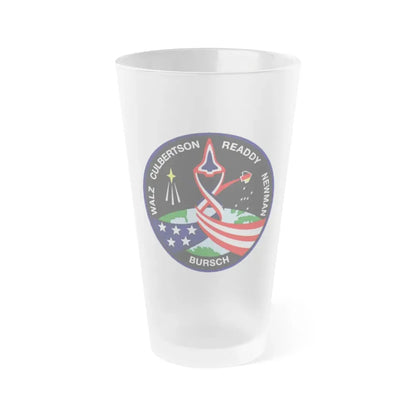 STS 51 (NASA) Frosted Pint Glass 16oz Default Title - Go Mug Yourself