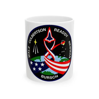 STS 51 (NASA) White Coffee Mug-11oz-Go Mug Yourself