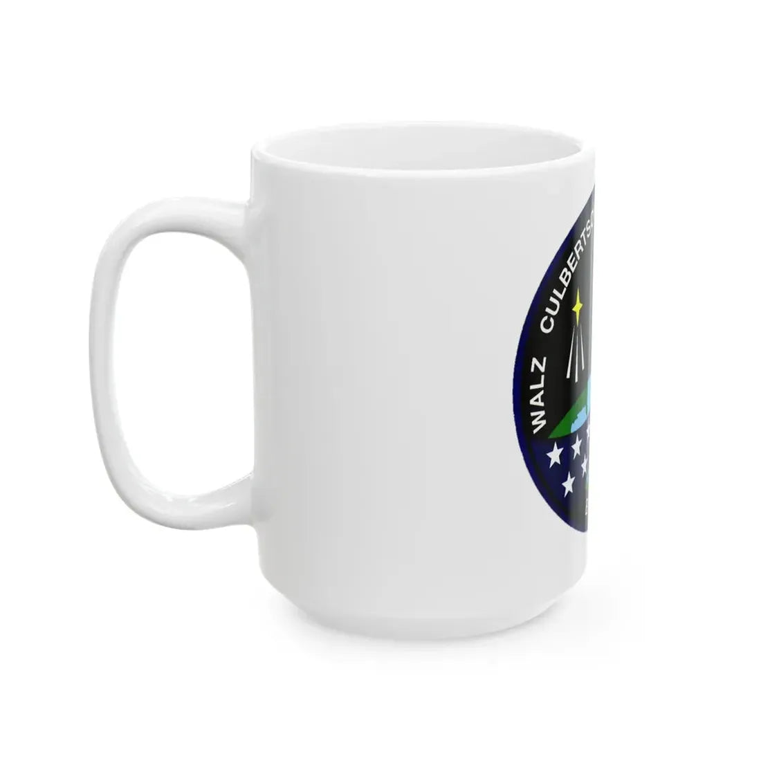 STS 51 (NASA) White Coffee Mug - Go Mug Yourself