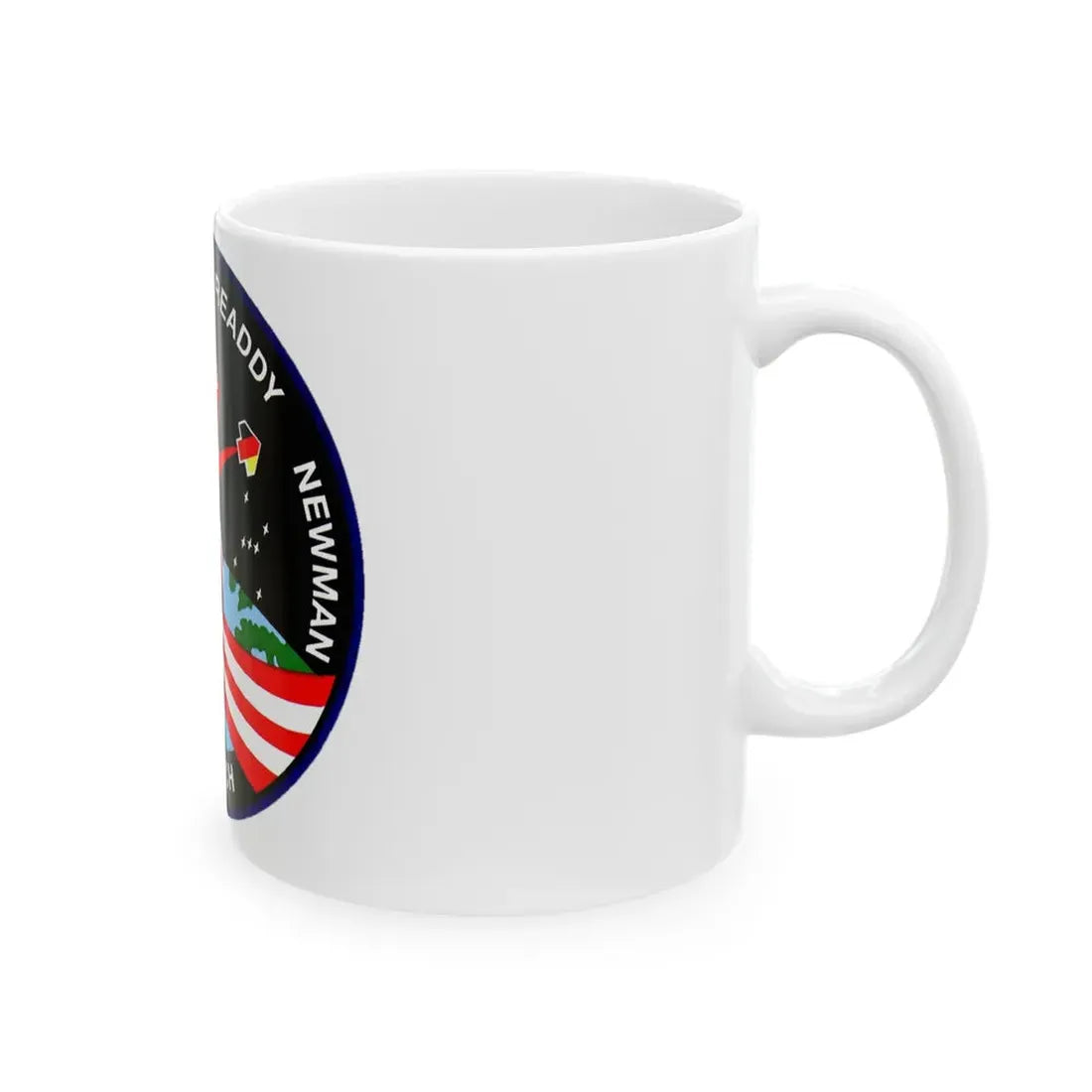 STS 51 (NASA) White Coffee Mug - Go Mug Yourself
