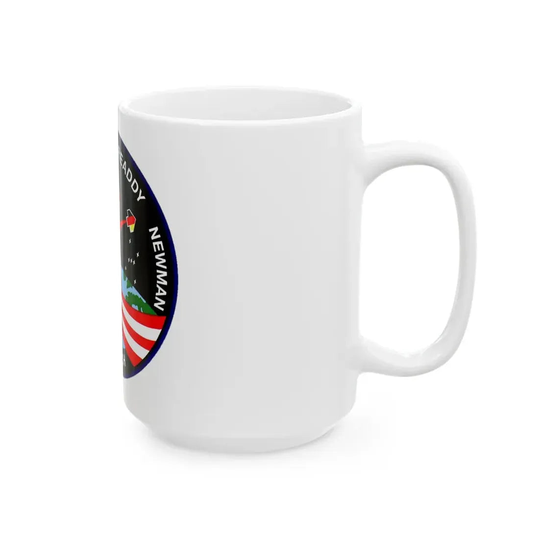 STS 51 (NASA) White Coffee Mug - Go Mug Yourself