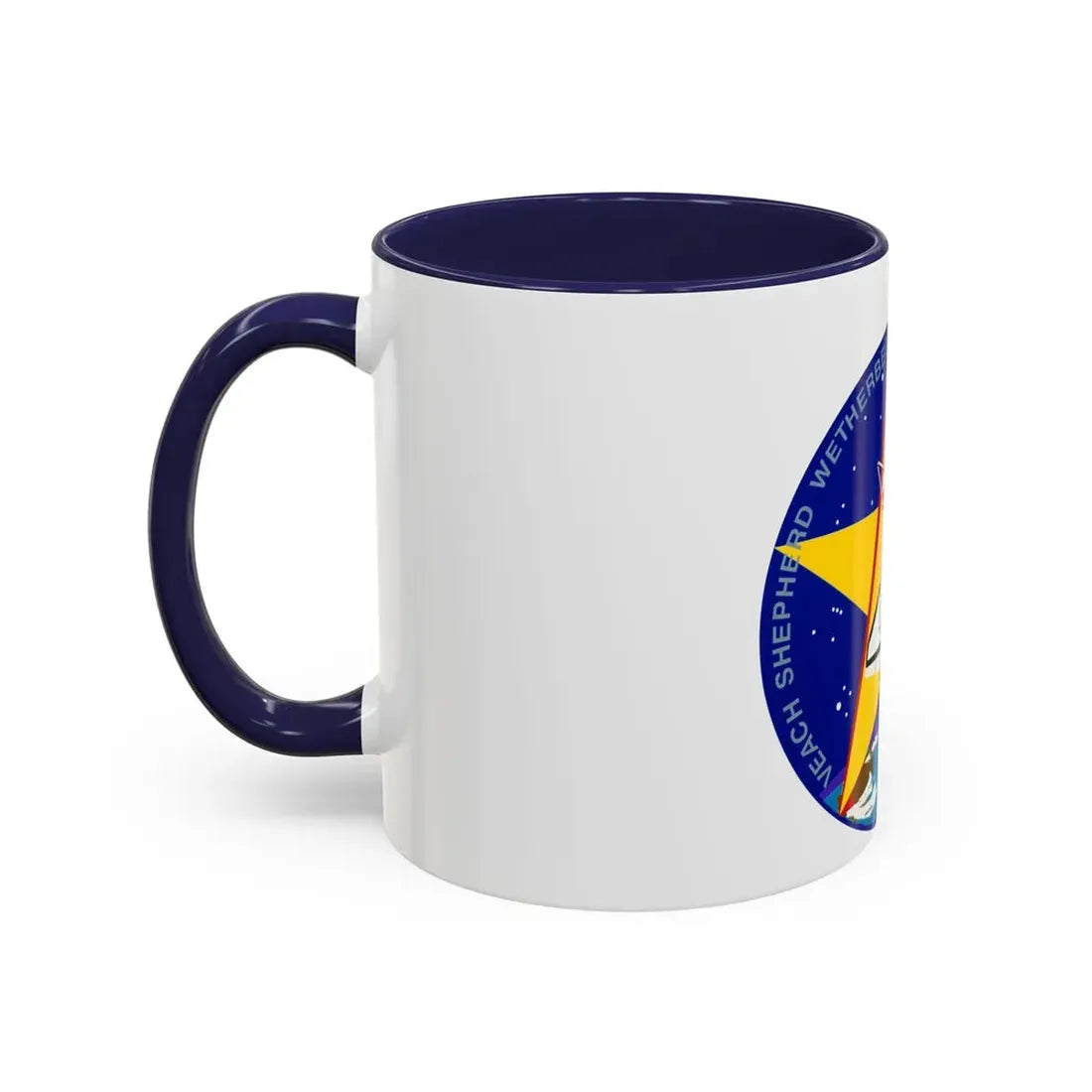 STS 52 (NASA) Accent Coffee Mug - Go Mug Yourself