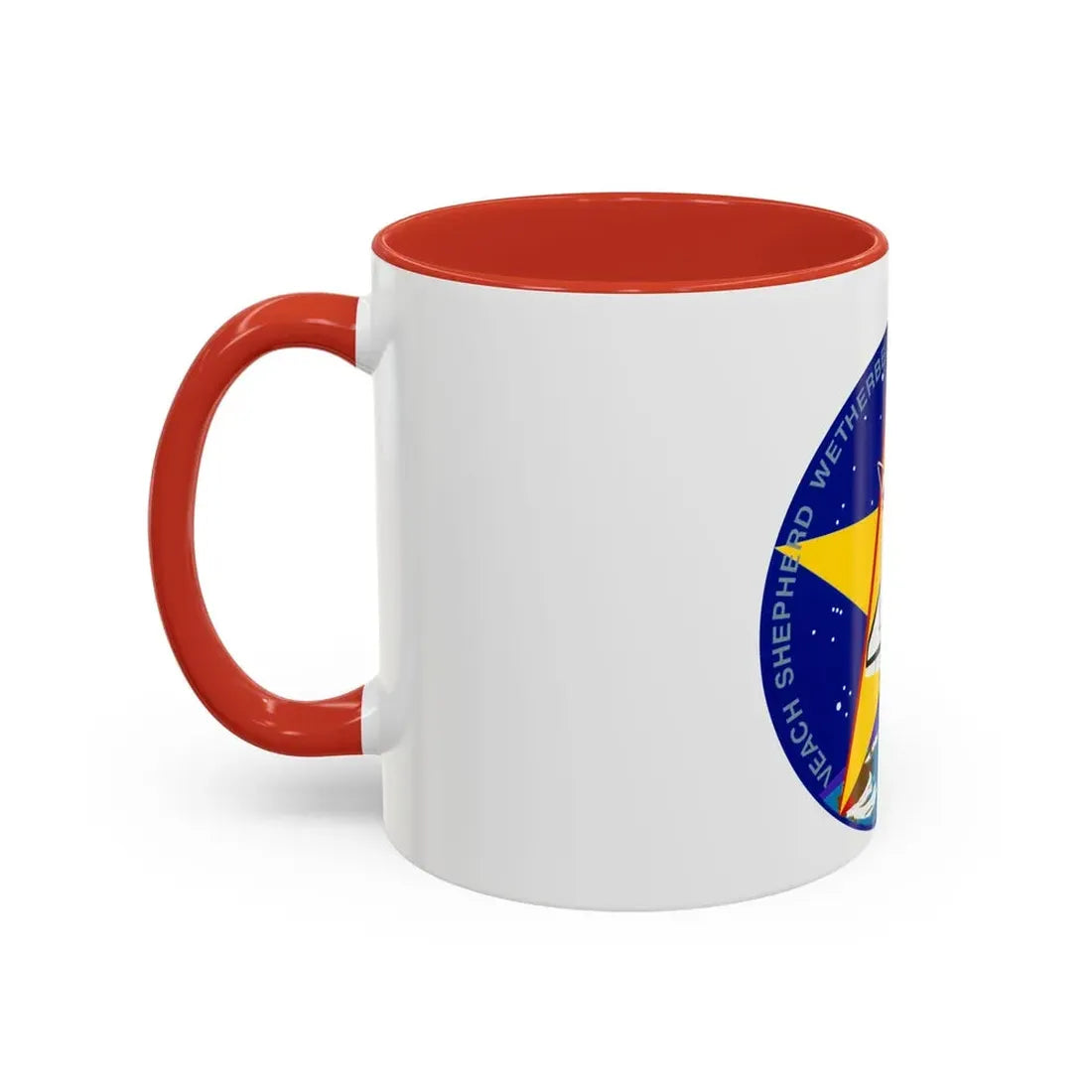 STS 52 (NASA) Accent Coffee Mug - Go Mug Yourself