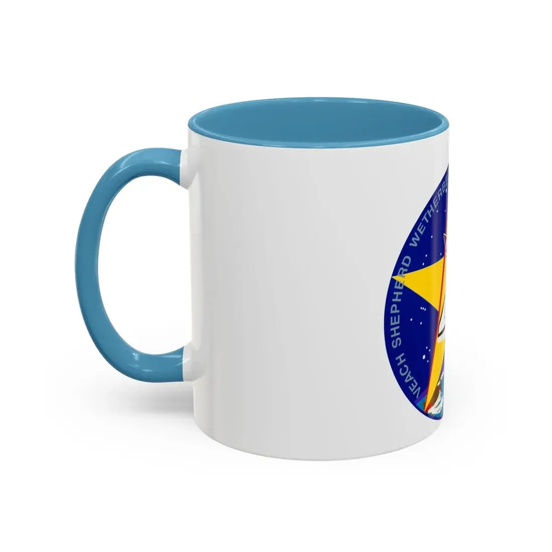 STS 52 (NASA) Accent Coffee Mug - Go Mug Yourself