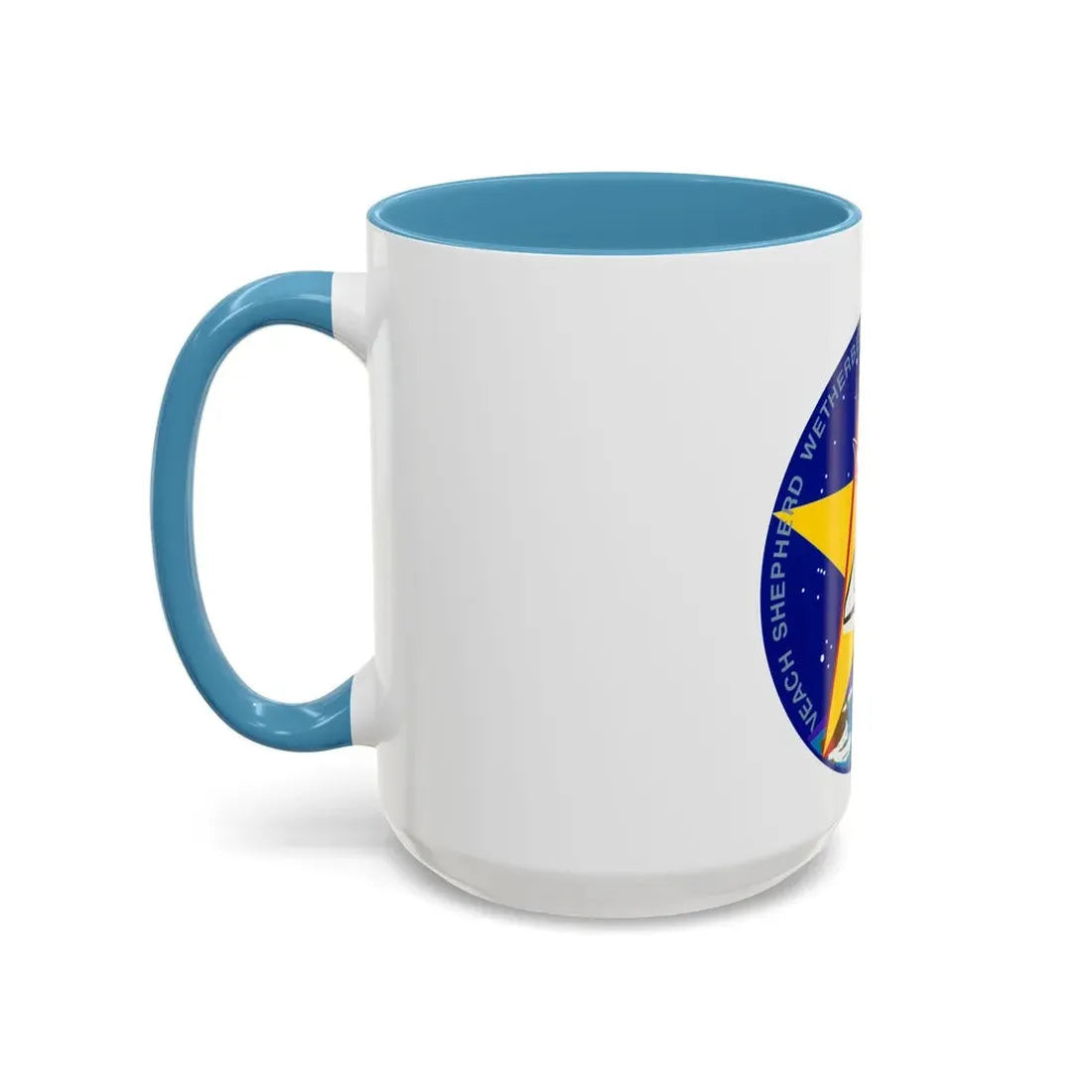 STS 52 (NASA) Accent Coffee Mug - Go Mug Yourself