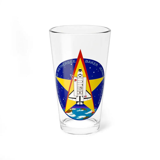 STS 52 (NASA) Pint Glass 16oz 16oz - Go Mug Yourself