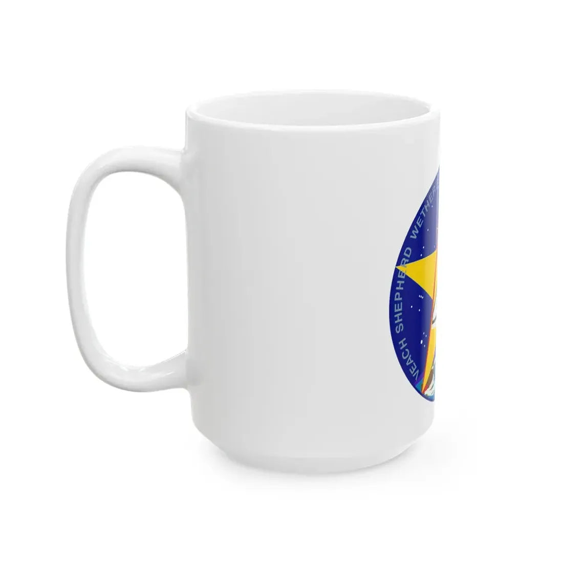 STS 52 (NASA) White Coffee Mug - Go Mug Yourself