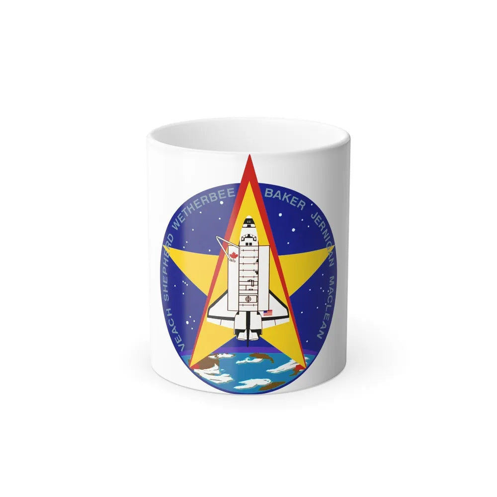 STS 52 Patch NASA - Color Changing Mug 11oz-11oz-Go Mug Yourself