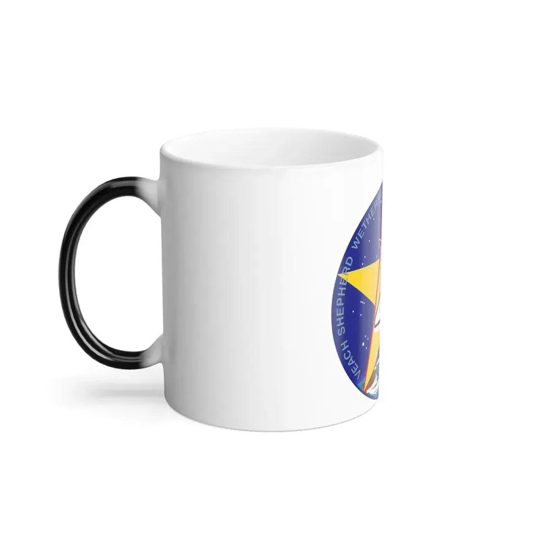 STS 52 Patch NASA - Color Changing Mug 11oz - Go Mug Yourself
