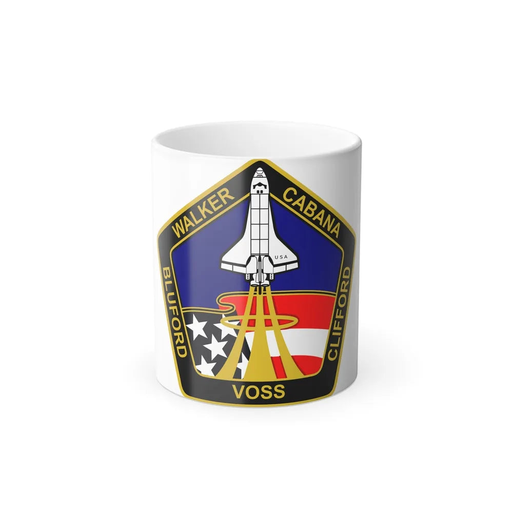 STS 53 Patch NASA - Color Changing Mug 11oz-11oz-Go Mug Yourself