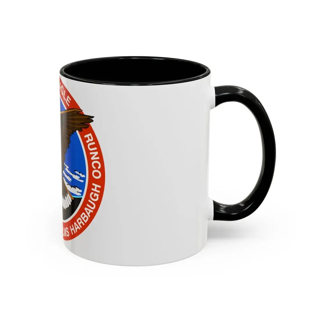 STS 54 (NASA) Accent Coffee Mug - Go Mug Yourself