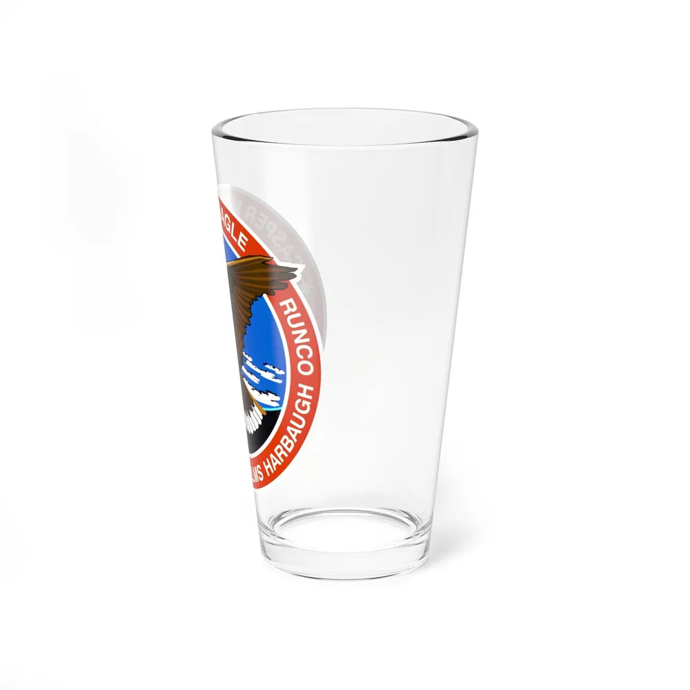 STS 54 (NASA) Pint Glass 16oz-Go Mug Yourself