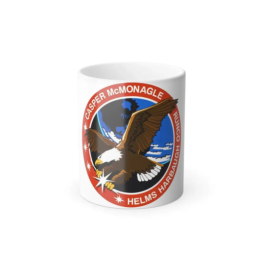 STS 54 Patch NASA - Color Changing Mug 11oz Default Title 11oz - Go Mug Yourself