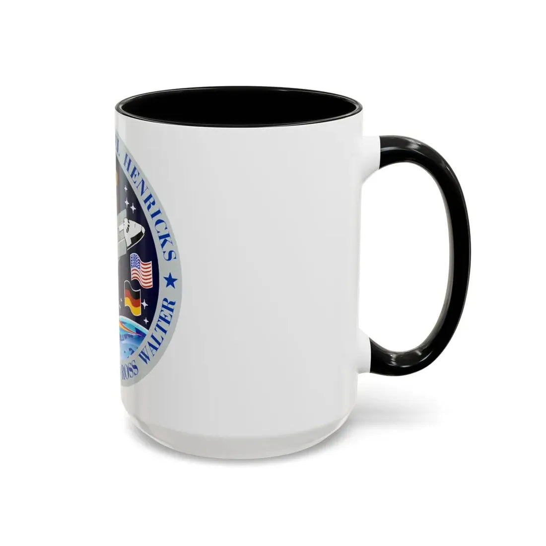 STS 55 (NASA) Accent Coffee Mug - Go Mug Yourself
