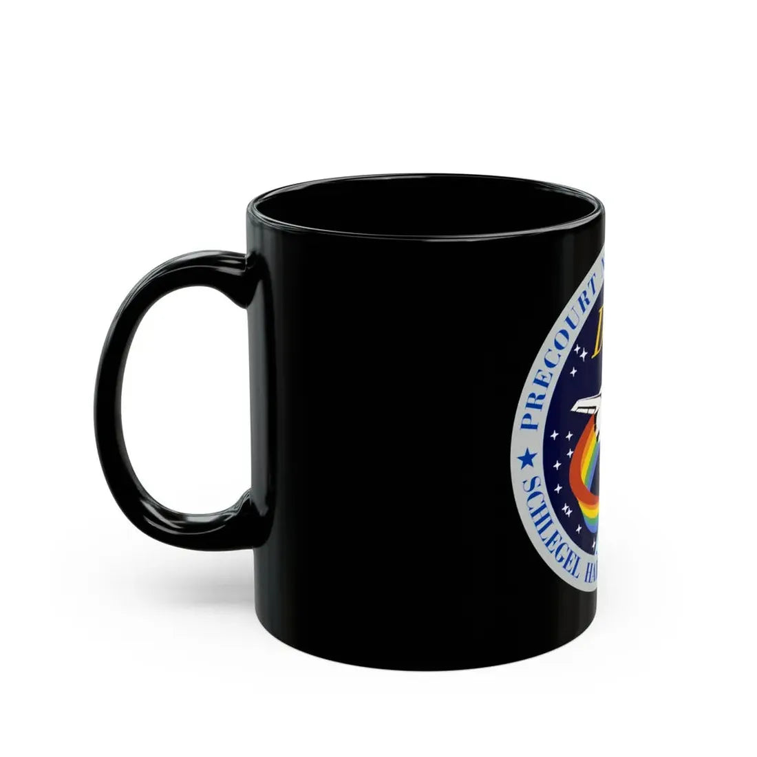 STS 55 (NASA) Black Coffee Mug - Go Mug Yourself