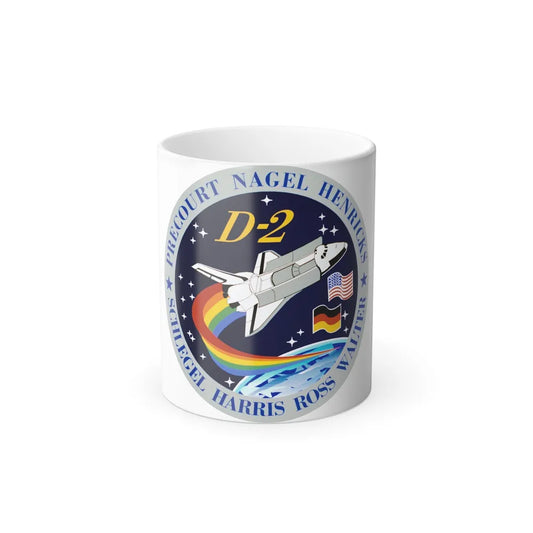 STS 55 Patch NASA - Color Changing Mug 11oz-11oz-Go Mug Yourself