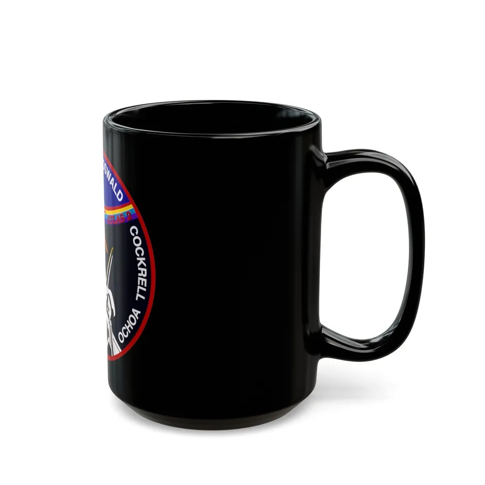 STS 56 (NASA) Black Coffee Mug-Go Mug Yourself