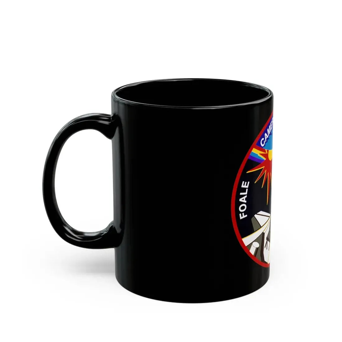 STS 56 (NASA) Black Coffee Mug - Go Mug Yourself