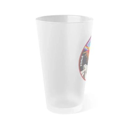 STS 56 (NASA) Frosted Pint Glass 16oz - Go Mug Yourself