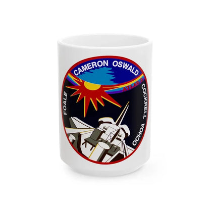 STS 56 (NASA) White Coffee Mug 15oz - Go Mug Yourself
