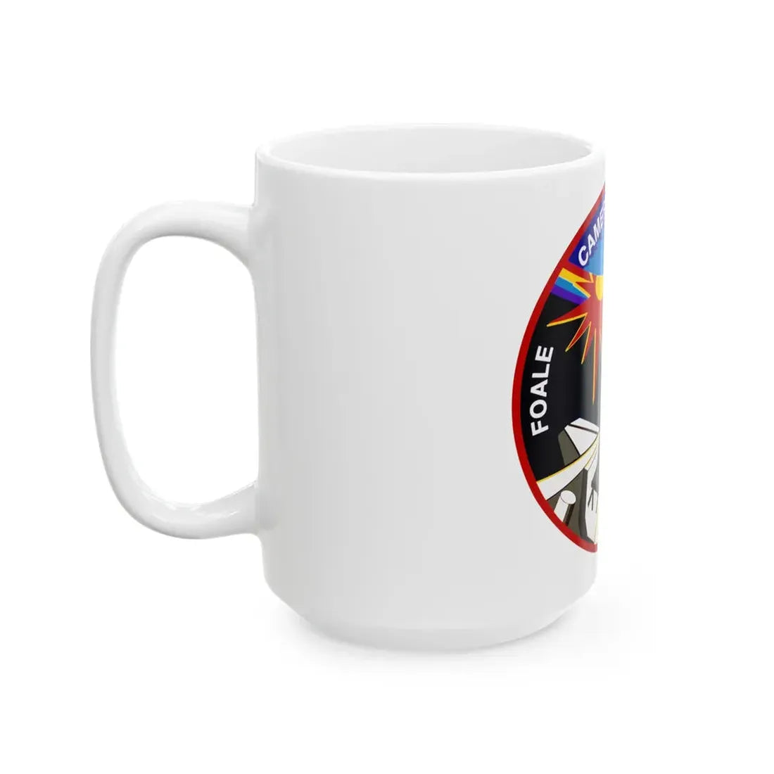 STS 56 (NASA) White Coffee Mug - Go Mug Yourself