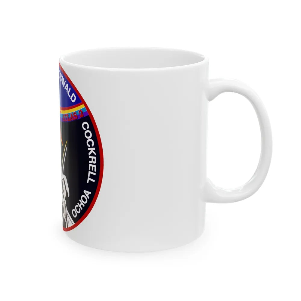 STS 56 (NASA) White Coffee Mug-Go Mug Yourself