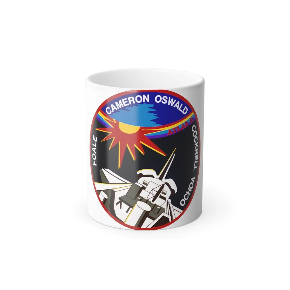 STS 56 Patch NASA - Color Changing Mug 11oz-11oz-Go Mug Yourself