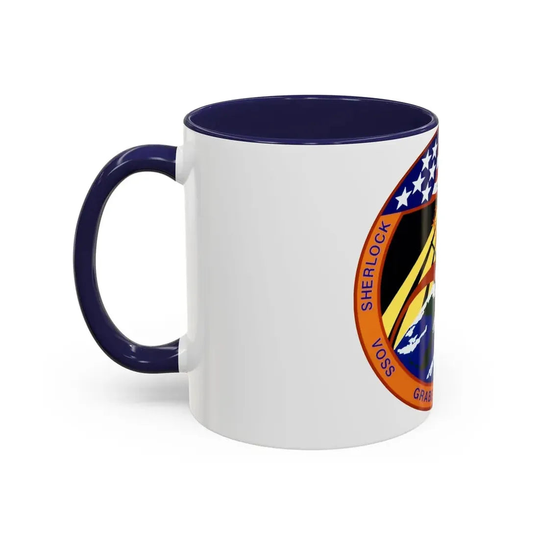 STS 57 (NASA) Accent Coffee Mug - Go Mug Yourself