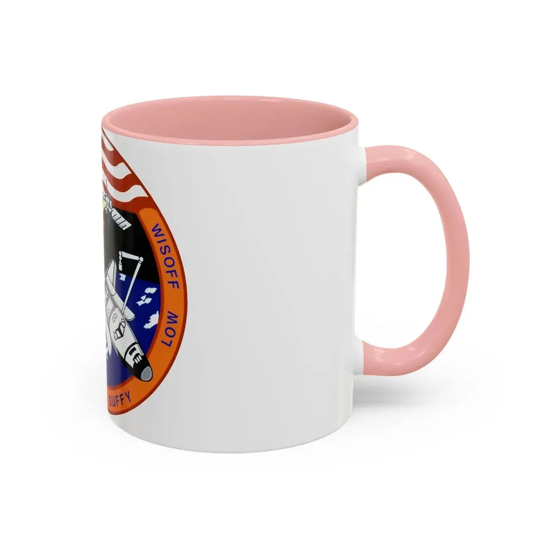 STS 57 (NASA) Accent Coffee Mug - Go Mug Yourself
