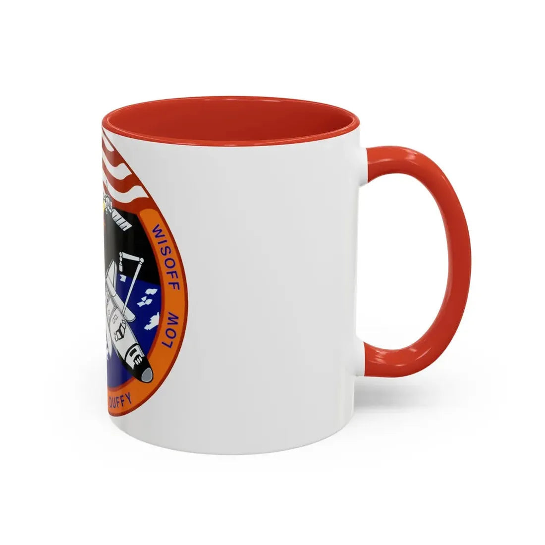STS 57 (NASA) Accent Coffee Mug - Go Mug Yourself