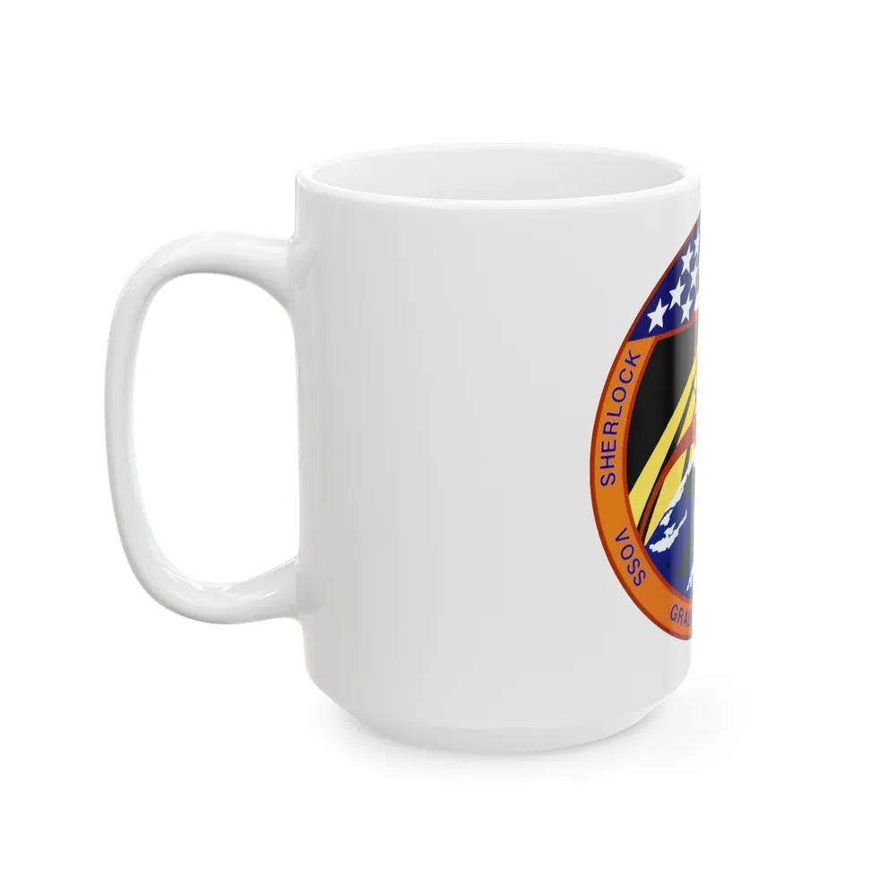 STS 57 (NASA) White Coffee Mug-Go Mug Yourself