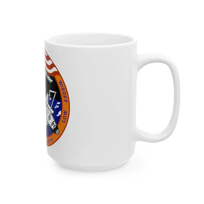STS 57 (NASA) White Coffee Mug - Go Mug Yourself