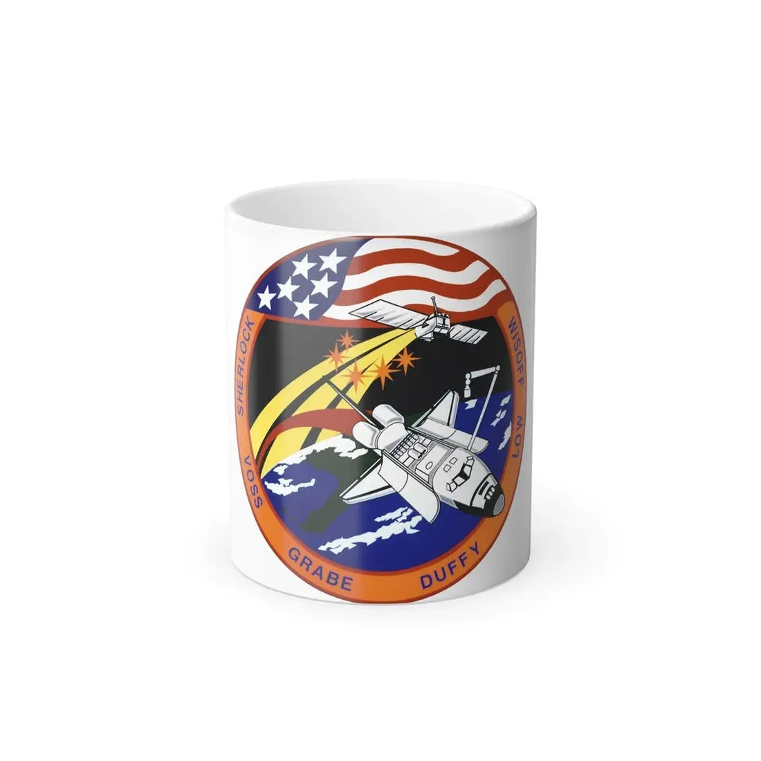 STS 57 Patch NASA - Color Changing Mug 11oz Default Title 11oz - Go Mug Yourself
