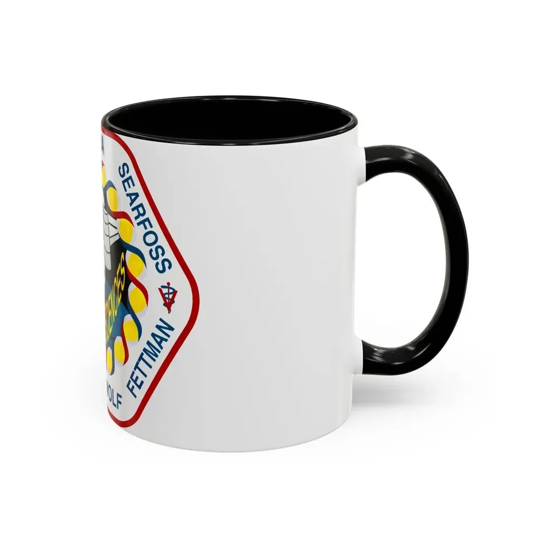 STS 58 (NASA) Accent Coffee Mug - Go Mug Yourself