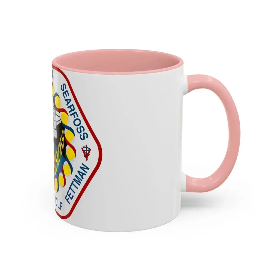 STS 58 (NASA) Accent Coffee Mug - Go Mug Yourself