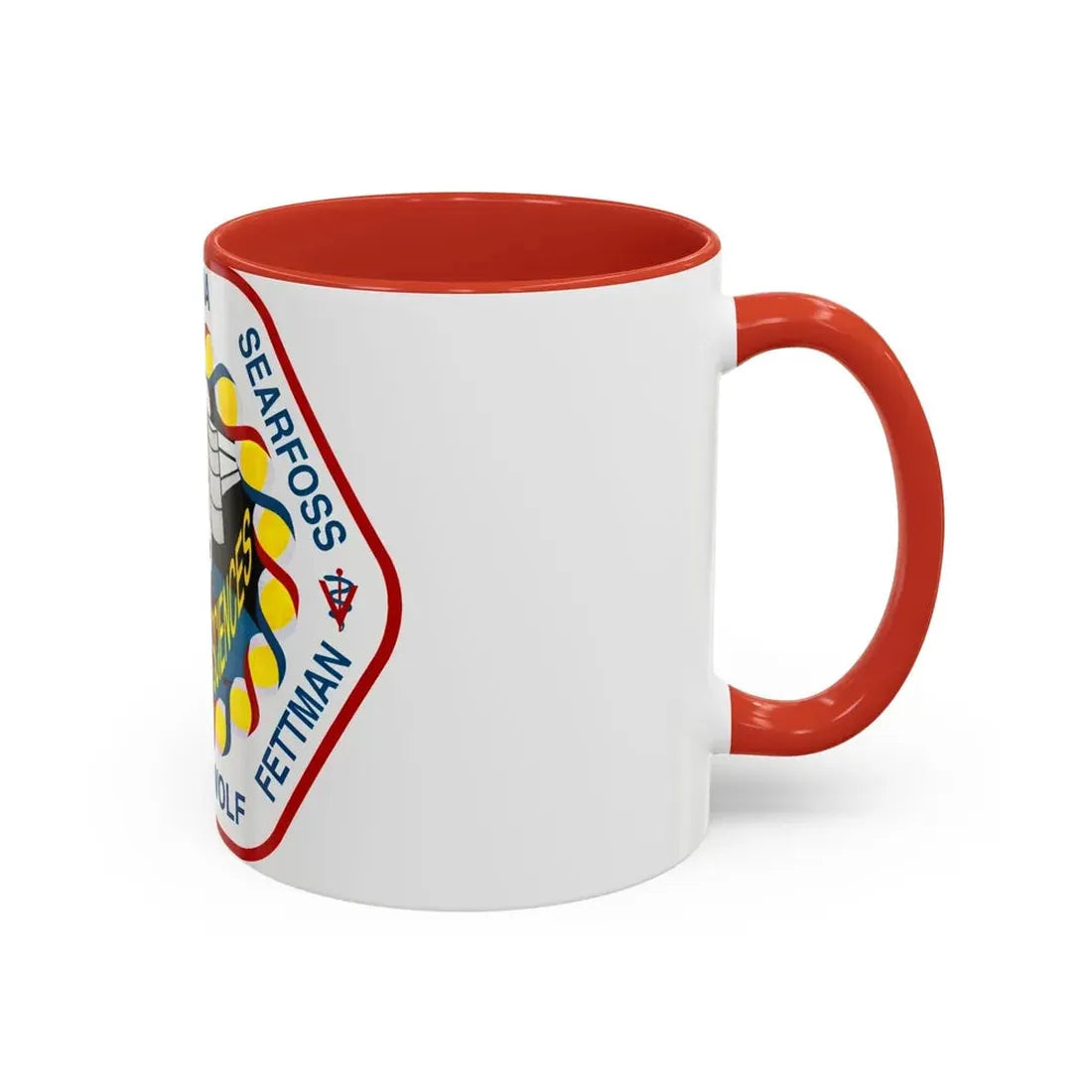 STS 58 (NASA) Accent Coffee Mug - Go Mug Yourself