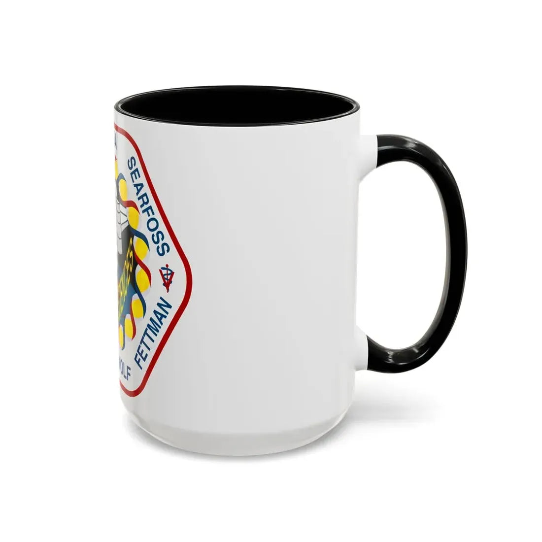 STS 58 (NASA) Accent Coffee Mug - Go Mug Yourself