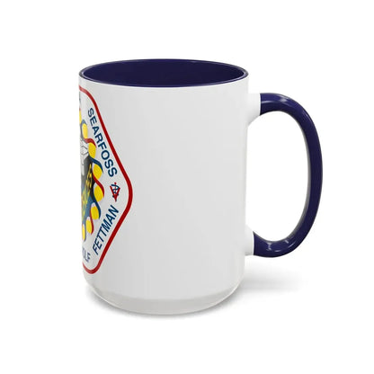 STS 58 (NASA) Accent Coffee Mug - Go Mug Yourself