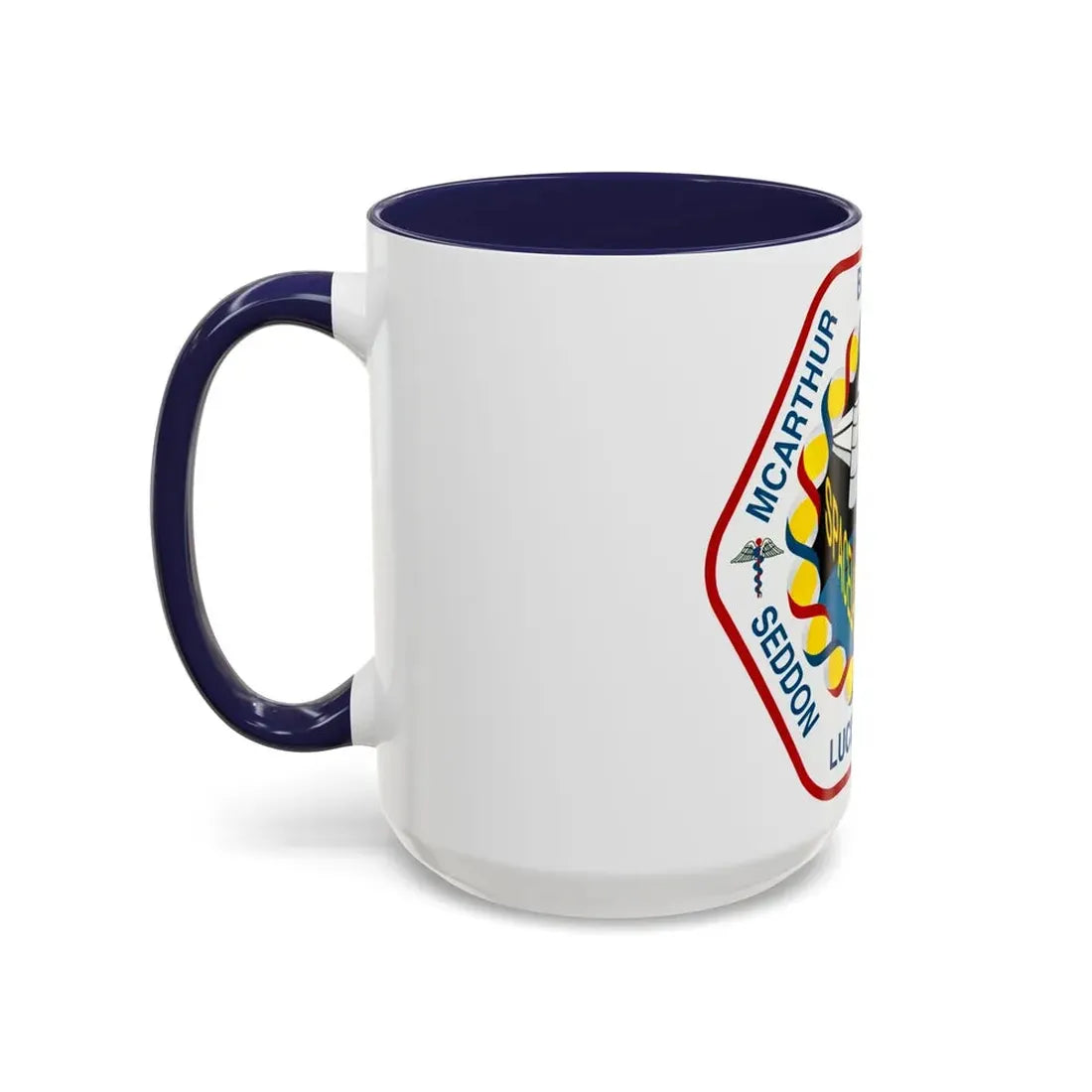 STS 58 (NASA) Accent Coffee Mug - Go Mug Yourself