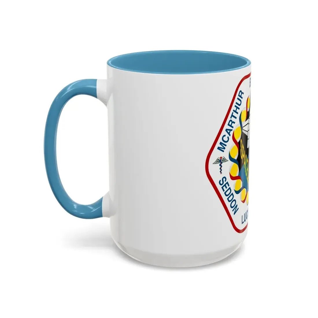 STS 58 (NASA) Accent Coffee Mug - Go Mug Yourself