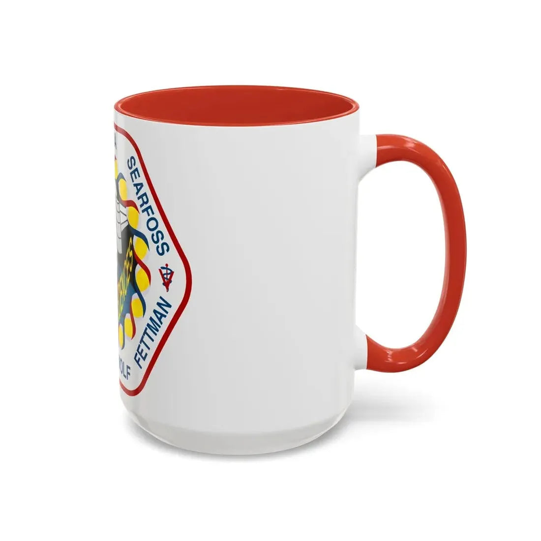 STS 58 (NASA) Accent Coffee Mug - Go Mug Yourself