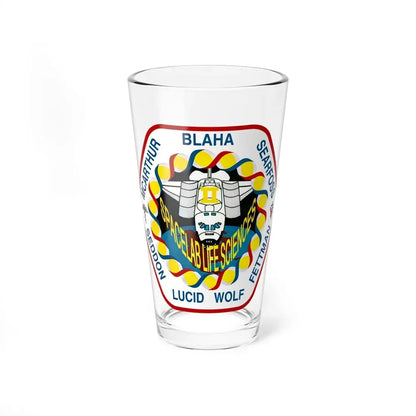 STS 58 (NASA) Pint Glass 16oz 16oz - Go Mug Yourself