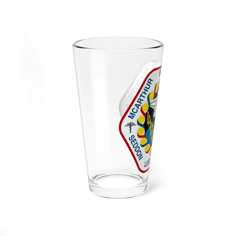 STS 58 (NASA) Pint Glass 16oz-Go Mug Yourself